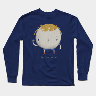 the moon sailor Long Sleeve T-Shirt