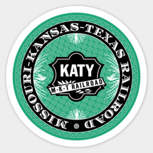 Missouri, Kansas and Texas Railroad - KATY (M-K-T) Sticker