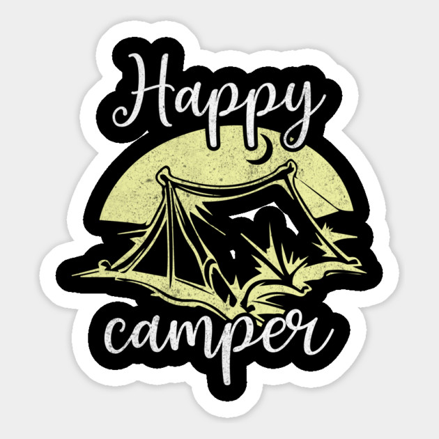 Happy Camper Magnet by The WYLD Tribe