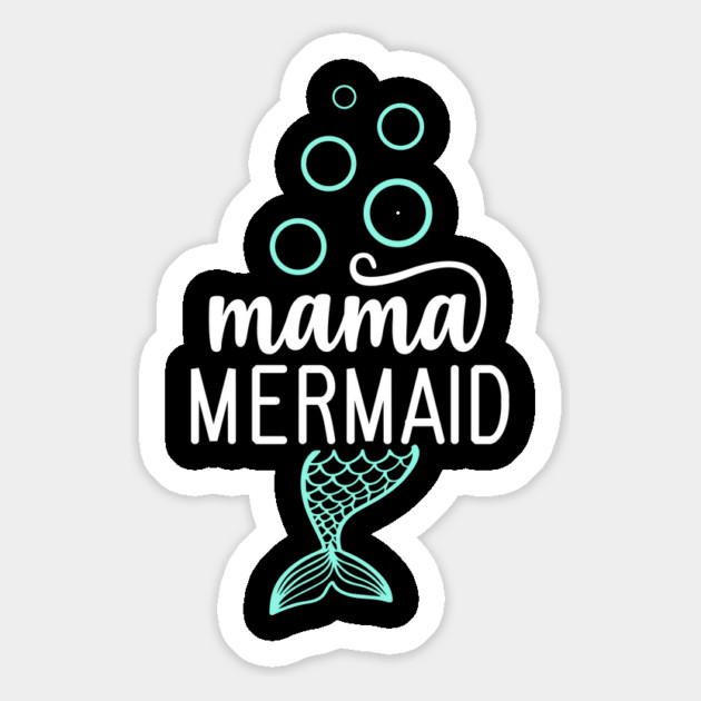 Mama Mermaid Magnet by The WYLD Tribe