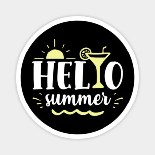 Hello Summer Magnet