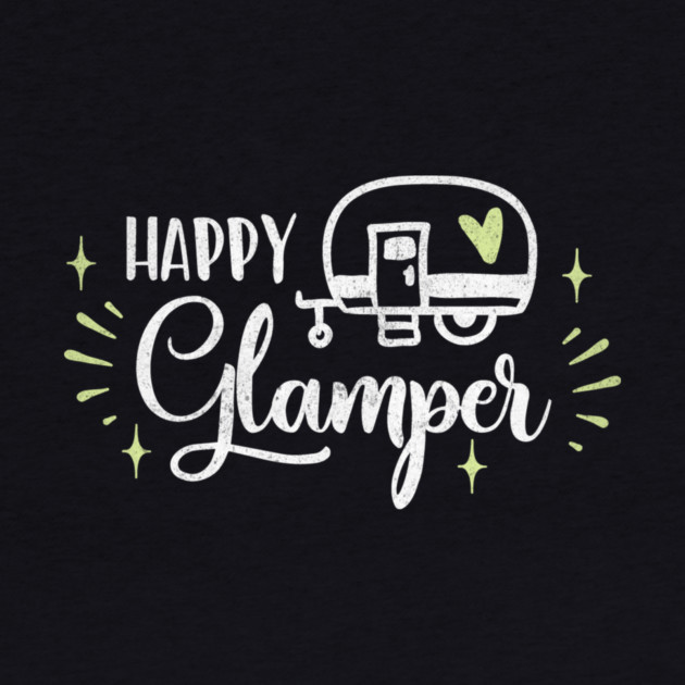 Happy Glamper Camper by The WYLD Tribe