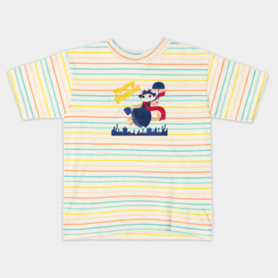 Meowy Poppins white Kids T-Shirt
