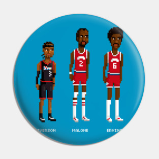 Retro 76ers Pin