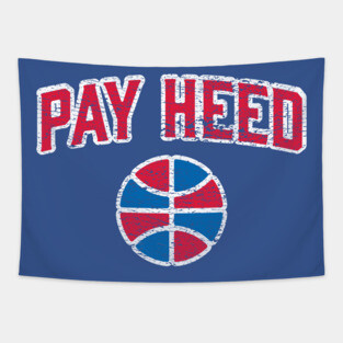 Pay Heed Tapestry