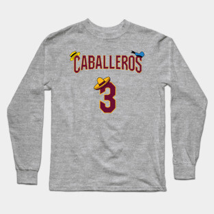 Donald Duck Caballeros Long Sleeve T-Shirt