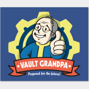 Vault Grandpa Posters and Art