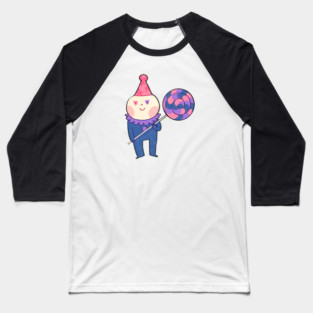Bisexual pride clown Baseball T-Shirt