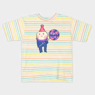Bisexual pride clown Kids T-Shirt