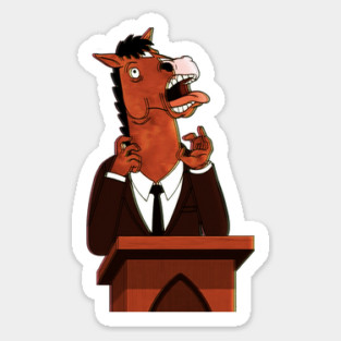 Bojack Sticker