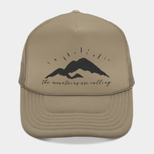 The Mountains are Calling Script Hat