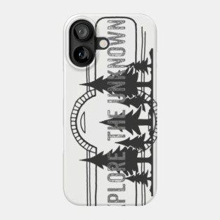 Explore The Unknown Phone Case