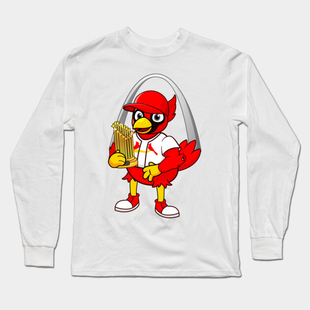 WS Redbird Long Sleeve T-Shirt by Litehouse Tees