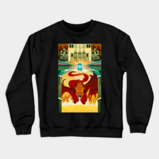 The king under the mountain Crewneck Sweatshirt