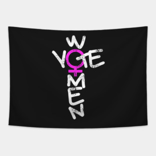 Vote Women Tapestry