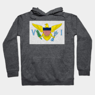 Flag of the US Virgin Islands Hoodie