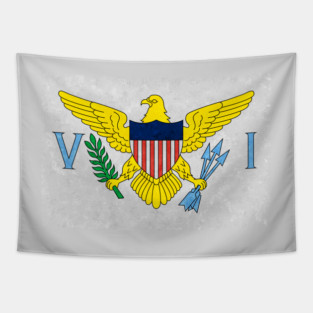 Flag of the US Virgin Islands Tapestry
