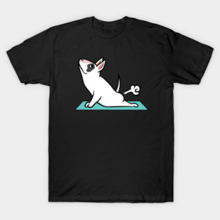 English Bull Terrier Yoga Pose T-Shirt