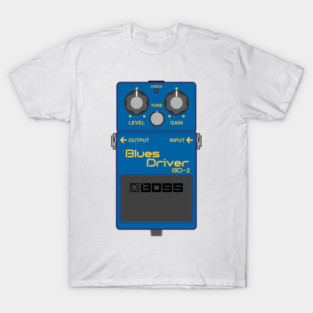 Boss BD-2 Blues Driver Guitar Effect Pedal T-Shirt