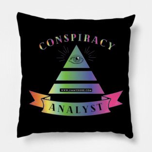 Conspiracy Analyst Pillow