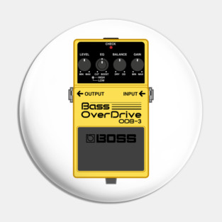 Boss ODB-3 Bass OverDrive Guitar Effect Pedal Pin