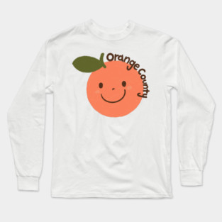 Happy Orange County California Long Sleeve T-Shirt