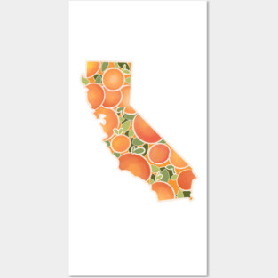 California oranges Posters and Art