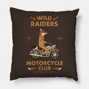 Wild Raiders Pillow