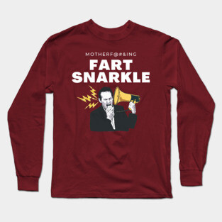 Motherfu#@ing Fart Snarkle w/ Bullhorn Logo Long Sleeve T-Shirt