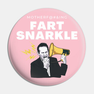Motherfu#@ing Fart Snarkle w/ Bullhorn Logo Pin