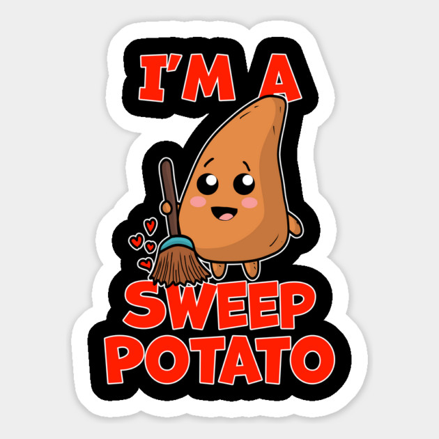 Dad Joke Pun I'm a Sweep Potato Magnet by belownormal