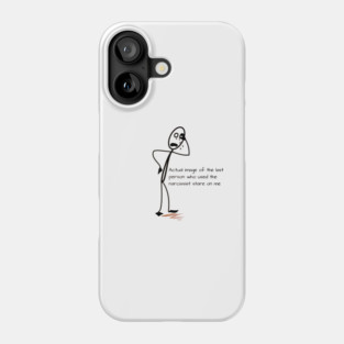Narcissist Stare Phone Case