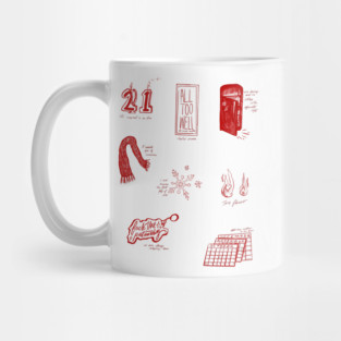 All Too Well (10 minute version) Sticker Pack Mug