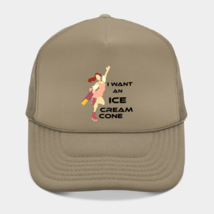 Sidney wants an ice cream cone Hat