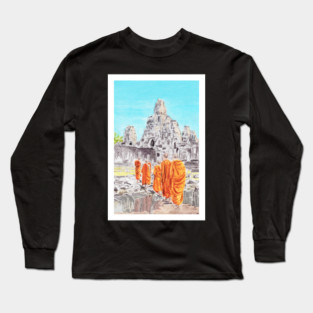Cambodia, Angkor Wat Temple Long Sleeve T-Shirt