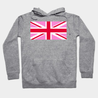 Pink Union Jack Hoodie
