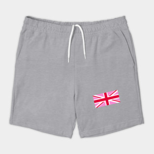 Pink Union Jack Shorts