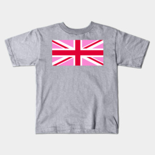 Pink Union Jack Kids T-Shirt