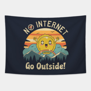 No Internet Vibes! Tapestry
