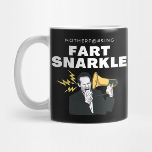 Motherfu#@ing Fart Snarkle w/ Bullhorn Logo Mug Both Sides Mug