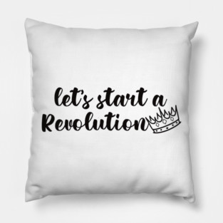 Young Royals let's start a revolution Pillow