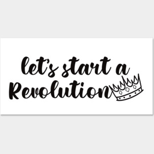 Young Royals let's start a revolution Posters and Art