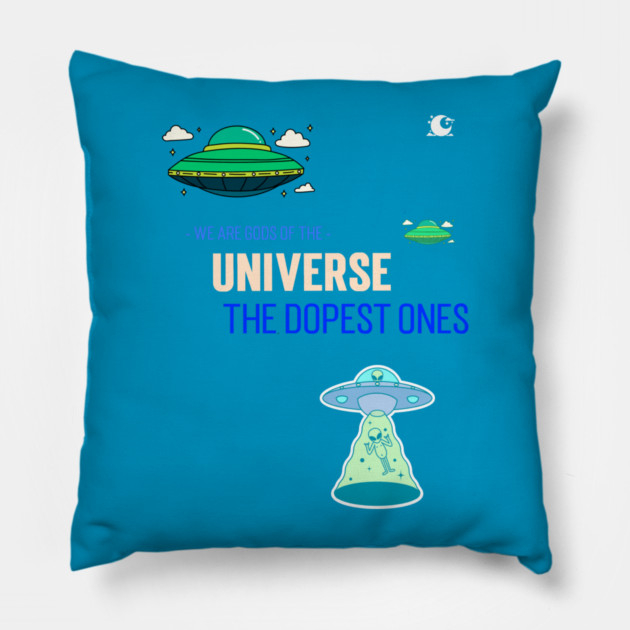 The Real Gods Pillow by Pod11 Prints