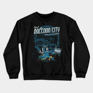 Visit Raccoon City Crewneck Sweatshirt