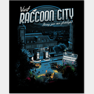 Visit Raccoon City Posters and Art
