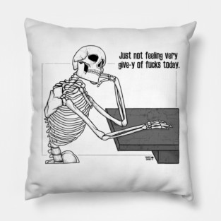 No Gas In The Tank Pillow