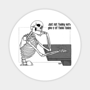 No Gas In The Tank Magnet