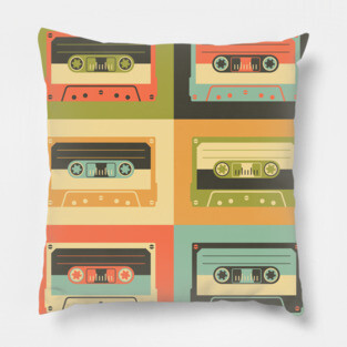 Cassette Tape Pillow