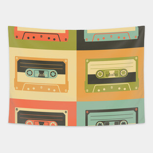 Cassette Tape Tapestry