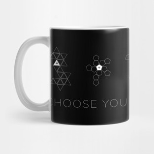 Choose Your Weapon Wisely Mug